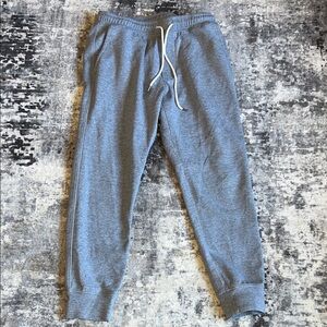 Classic AE Gray Drawstring Joggers